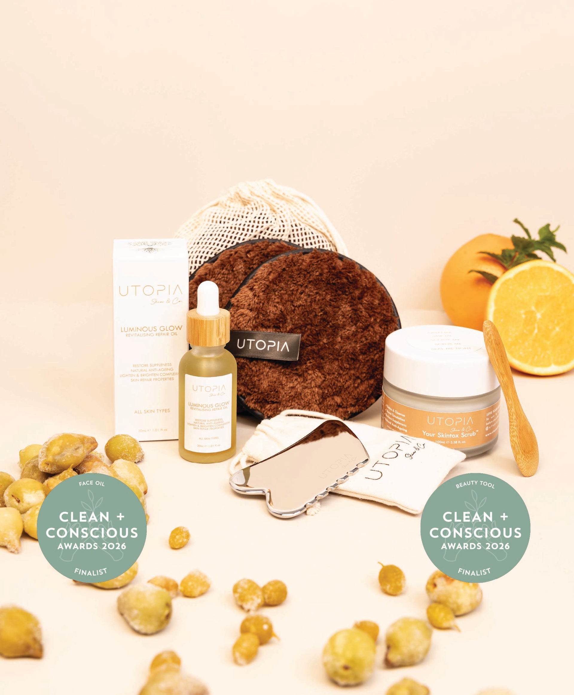 The Detox & Glow Kit + Gua Sha