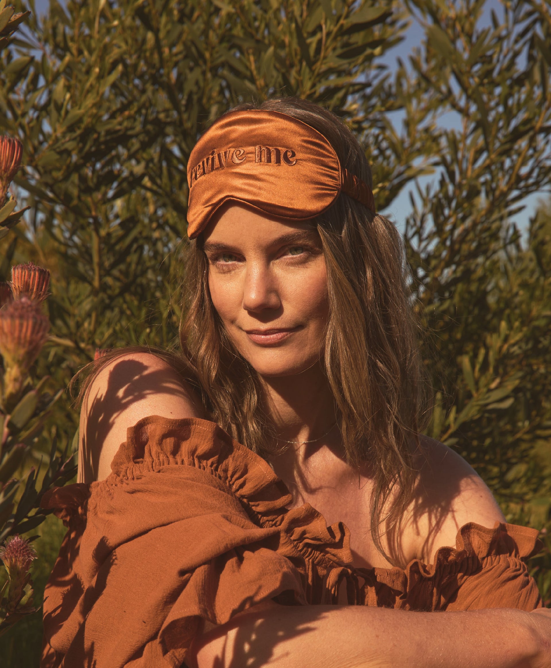 Utopian Dreams Silk Eye Mask